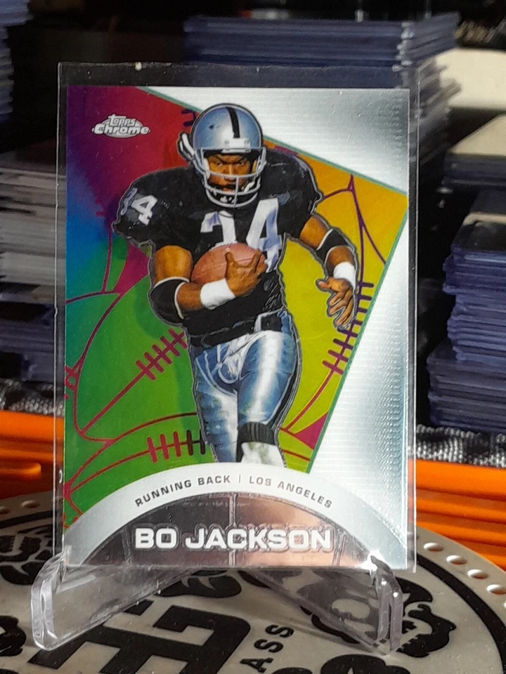 2023 Topps Composite Football Bo Jackson All-Etch Lazer Refractor #CAE-18 - Image 1 of 2