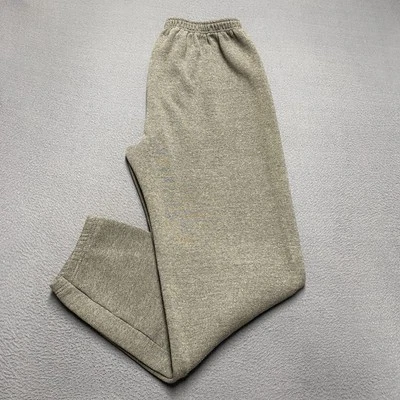 Pantalones deportivos informales vintage Fruit Of The Loom para hombre XL gris polar años 90 Y2k Foto 1 de 4