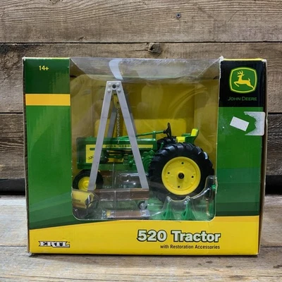 2010 ERTL, John Deere, 520 Tractor with Restoration Accessories, 1:16, NIB - Image 1 of 4