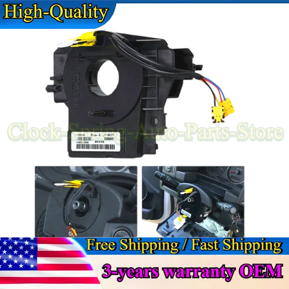 NEW High-Quality Clock Spring 68003217AF Fits For 2007-2014 Dodge Avenger - Image 1 of 4