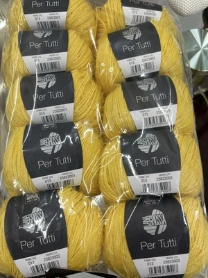 LanaGrossa PerTutti,Baumwolle/PA, Fb.13, ca.180m/50g, 500g Paket - Bild 1 von 4