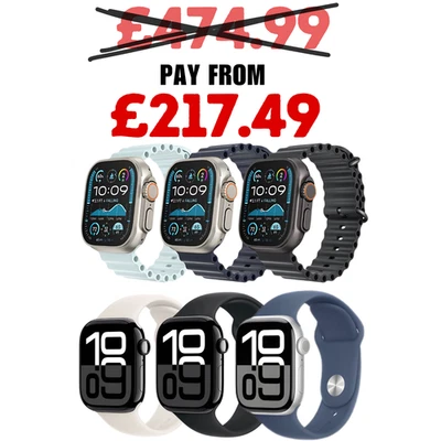 Apple Watch Series 10 & Ultra 2 CEL &GPS 42/46/49mm Aluminium/Titanium Very Good - Image 1 of 2