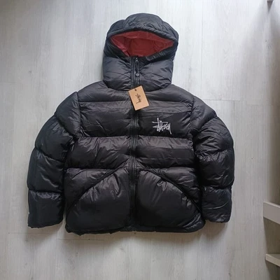 Doudoune puffer Stussy black/pink size M - Imagen 1 de 4