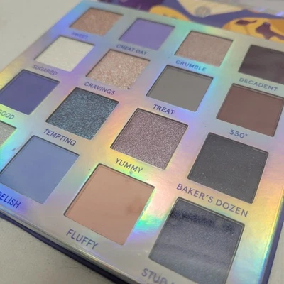 NEW Bh Cosmetics Weekend Vibes Blueberry Muffin 16Color Eyeshadow Palette NO BOX - Image 1 of 4