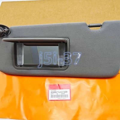 Sun Visor Gray W/Mirror Left Driver 83280-TLA-A12ZB For 2017-22 Honda CR-V Foto 1 de 4