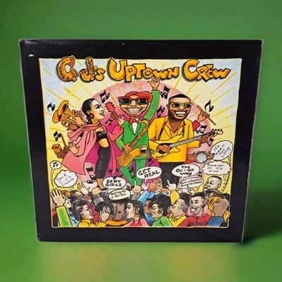 CJs Uptown Crew "Get Real" 1989 Vinyl LP Washington DC Go-Go Funk Hip Hop VG+ - Bild 1 von 4