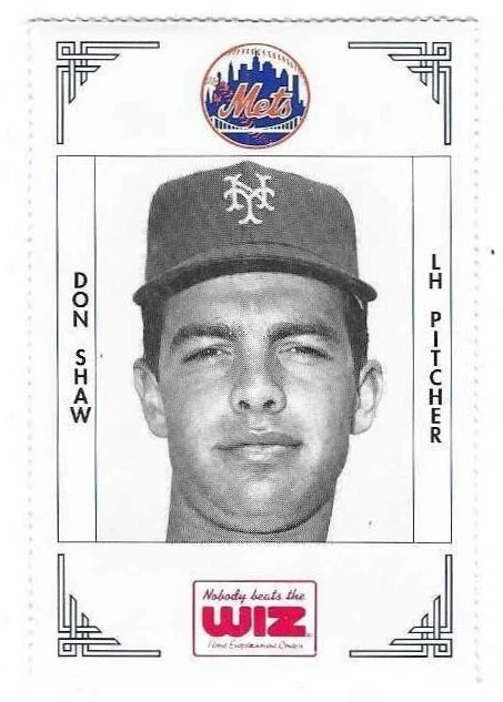 DON SHAW 1991 METS THE WIZ # 360 NEW YORK METS **FREE SHIPPING** - Image 1 of 1