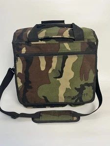 Carhartt Shoulder Bag Camo Large Capacity DJ Records Fishing Outdoors - Picture 1 of 11