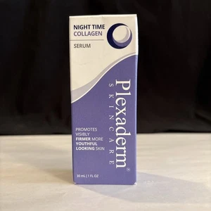 Plexaderm Skincare Night Time Collagen Serum 1oz New - Picture 1 of 5