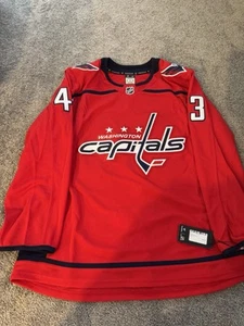 Men's Fanatics Tom Wilson Red Washington Capitals Home Premium Jersey - Picture 1 of 6