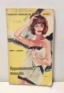 Appuntamento Mancato Italian Book 1960s Perry Landers Pocketbook - Picture 1 of 4