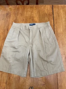 POLO RALPH LAUREN Tyler Herrenshorts 34 "Plissee Schrittlänge 9" khaki - Bild 1 von 12