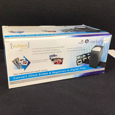 VuPoint 35mm Slide & Negative Converter To Digital Files New - Image 1 of 4