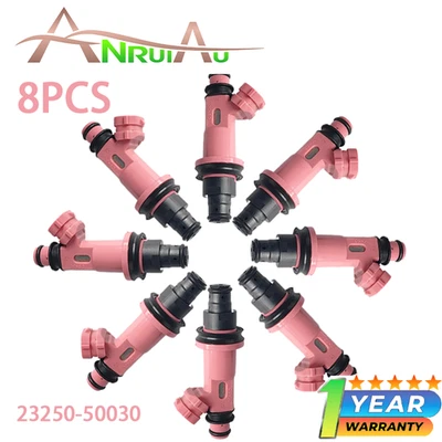 8PCS Fuel Injectors for Lexus GS430 LS430 SC430 4.3L V8 2001–2010 23250-50030 Foto 1 de 4