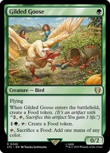 Gilded Goose Magic mtg NM-Mint, English Commander LOTR Tales of Middle-Earth x1 - Picture 1 of 1