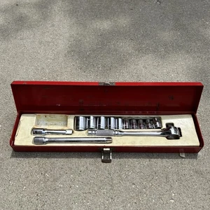 Vintage New Britain 3/8" socket set Metric - Picture 1 of 11