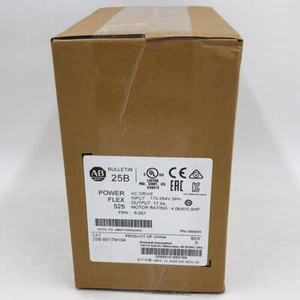 25B-B017N104 PowerFlex 525 4kW (5Hp) AC Drive 25BB017N104 New US Free Tax - Picture 1 of 8