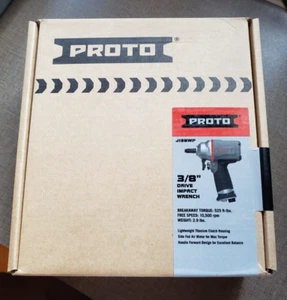 Proto 3/8 In. Drive Air Impact Wrench Titanium Housing 525 ft/lb Torque J138WP - Picture 1 of 4