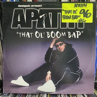 APATHY - THAT OL' BOOM BAP / EARTH GIRLS ARE EASY (12")  2001!!  CELPH TITLED!! Foto 1 de 4