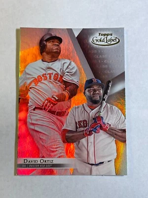 2021 Topps Gold Label - Class 1 #93 David Ortiz - Image 1 of 2