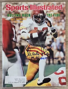 Charles White Signed Sports Illustrated Magazine 10/2/78 1978 USC NFL RAD - Picture 1 of 1
