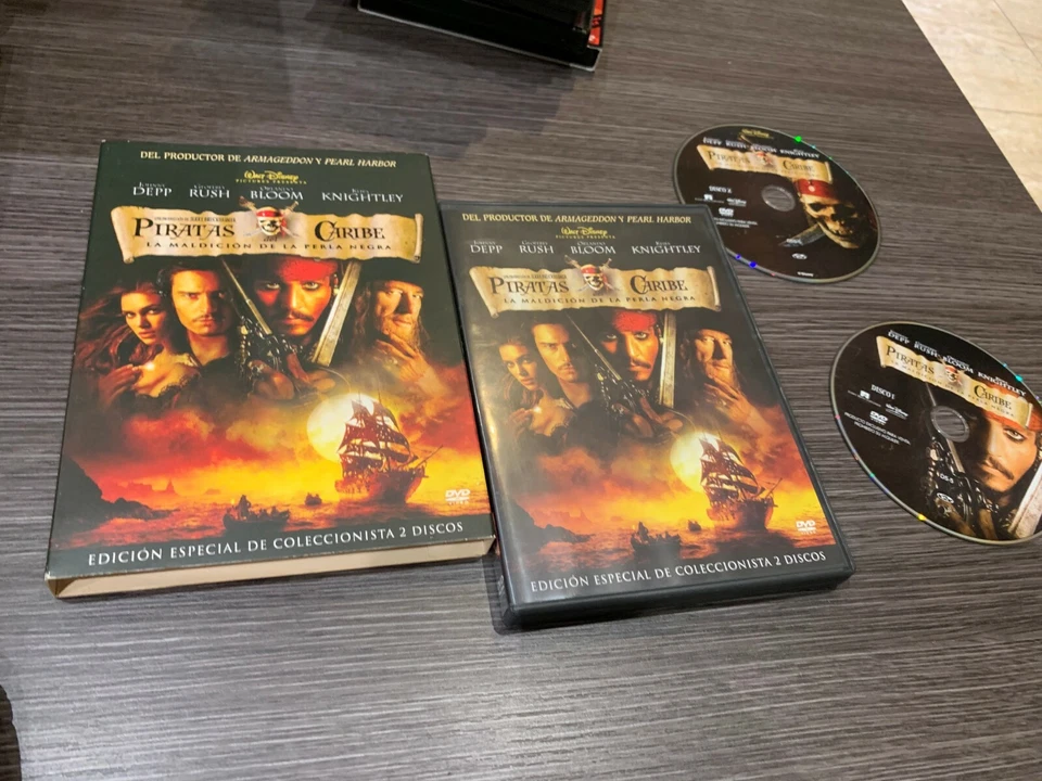 Pirates of the Caribbean DVD the Curse Of The Black Pearl Edition Double - Image 1 of 1