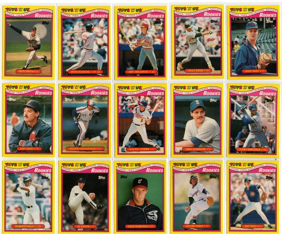 1989 TOYS R US ROOKIES SINGLES-------------PICK FROM LIST------------(CLEARANCE) - Image 1 of 1