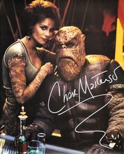 Official Website Chase Masterson as Leeta Star Trek Ds9 8x10 Autographed