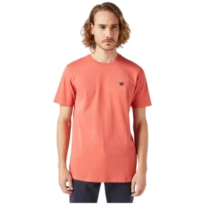 Wrangler Hombre Camiseta Verde Logo Pequeño - Imagen 1 de 4