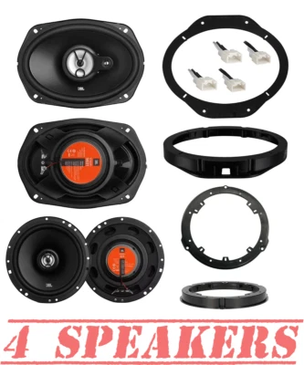 JBL Stage1 Front & Rear Car Door Speaker replacement for 2015-2023 Ford F-150 - Image 1 of 4