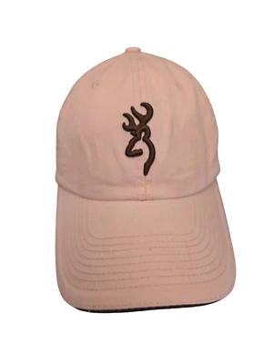 MARRÓN Buckmark Sombrero Gorra Mujer Adulto Talla Rosa Caza Pesca Espalda Ajustable Foto 1 de 4