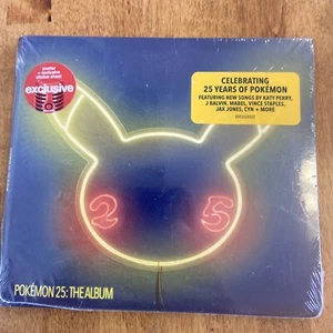 Pokémon 25: The Album (Target Exclusive) (CD, 2021) - FACTORY SEALED - NEW - Picture 1 of 2