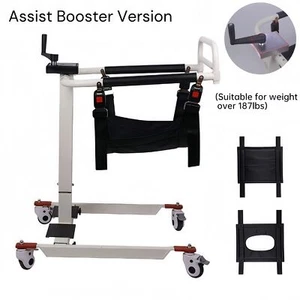 Home Use Patient Lift Transfer Chair Disabled Lift Wheelchairs Mobility Hoist - Picture 1 of 16