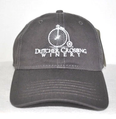 *DUTCHER CROSSING WINERY* Dry Creek Valley Sonoma California Gorra de baile sombrero OURAY* Foto 1 de 3