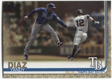 YANDY DIAZ 2019 Topps Update GOLD Parallel #to/2019 - TAMPA BAY RAYS - #US68