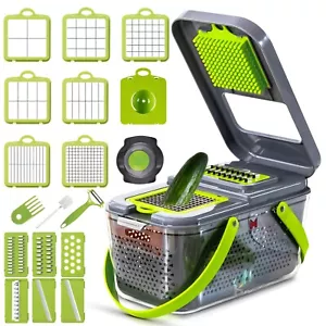 Vegetable Chopper 22 in 1 – For Vegetables, Fruits, and Onions - Multifunctional - Picture 1 of 7