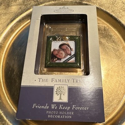 Ornamento para foto The Family Tree Friends We Keep Forever 2002 - Imagem 1 de 2