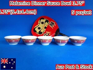 5PCS Best Melamine Chinese Classic Style Dinner Sauce Bowl 9.4x4.4cm (ZC-3) - Picture 1 of 7