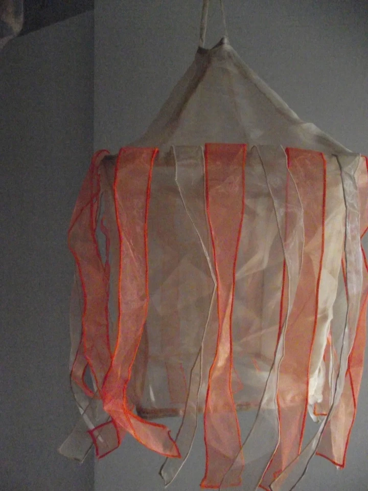 Hanging ribbon lampshade by Villa and Hut - Image 1 of 1