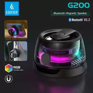Altoparlante Bluetooth Magnetico Mini Sound Box Bluetooth 5.3RGB Illuminazione Supporto Telefono - Foto 1 di 25