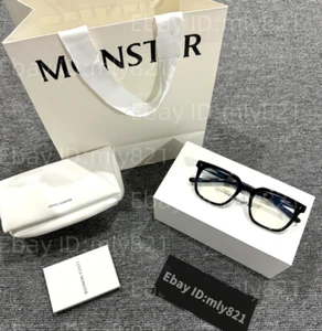 GentleMonster Sunglasses BOLD - OJO 01 Black Frame Clear Lenses - Picture 1 of 22