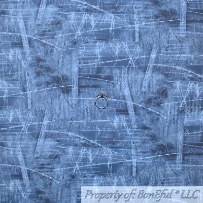 BonEful TELA FQ Algodón Edredón Gris Granja Alambre de Púas Madera Cerca Estampado Gótico EE. UU. Foto 1 de 4