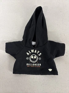 BUILD A BEAR Black Hoodie ALWAYS HALLOWEEN Don’t Forget To Scare - Picture 1 of 5
