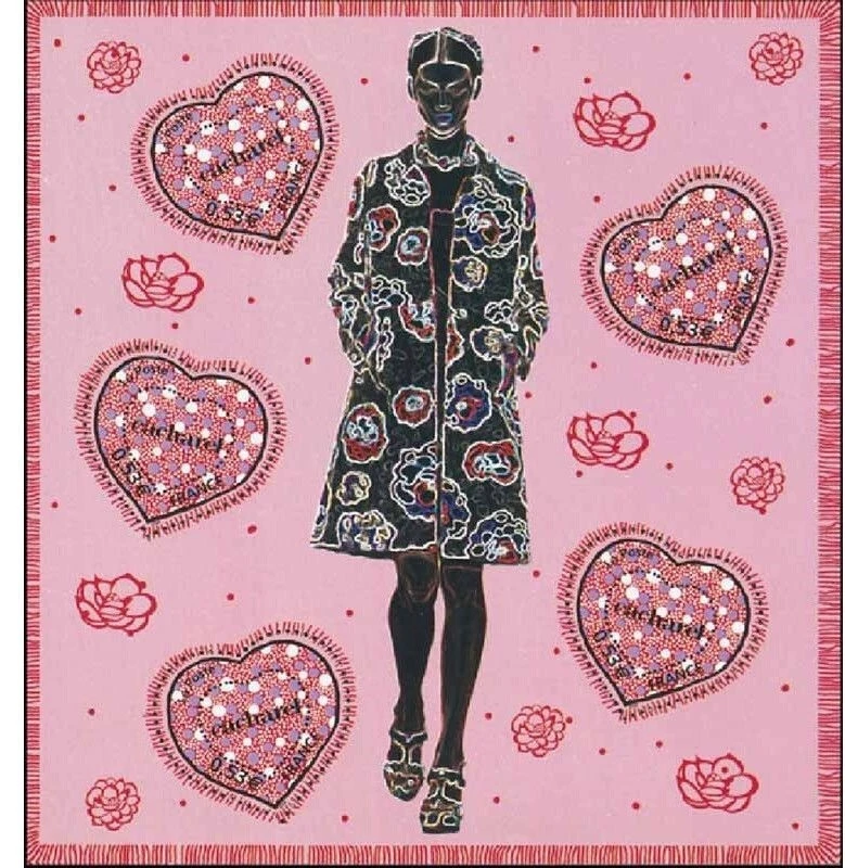 France Bloc feuillet BF 80 Saint Valentin Coeurs Cacharel 2005 - Photo 1/1