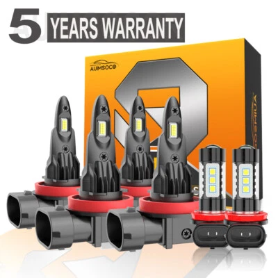 Faros antiniebla LED para Mitsubishi Montero Limited Sport Utility 2010-2019 Foto 1 de 4