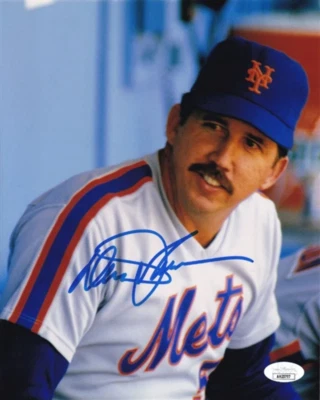 Davey Johnson Signed New York Mets 8x10 Photo (JSA COA) Foto 1 de 2