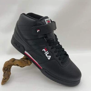 Sneakers alte uomo Fila F-13V Lea/Syn nere nuove con etichetta - Foto 1 di 11