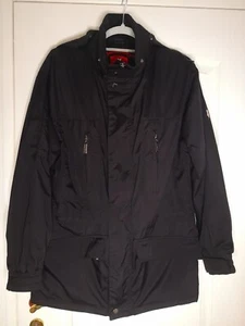 WELLENSTEYN Golfjacke  Jacket Black Waterproof Windproof Breathable Mens Size S - Picture 1 of 12