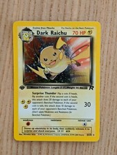 New listing
1st Edition Dark Raichu 83/82 Pokemon Card Team Rocket Holo Rare 1999-2000
