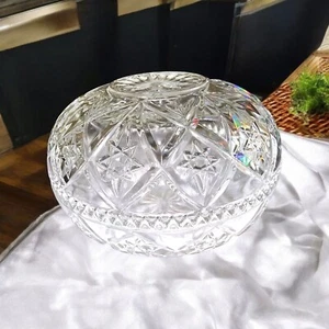 Crystala Alco Made in Italy Kristallglas Sägezahn Runde Schmuckschale (DB1) - Bild 1 von 5